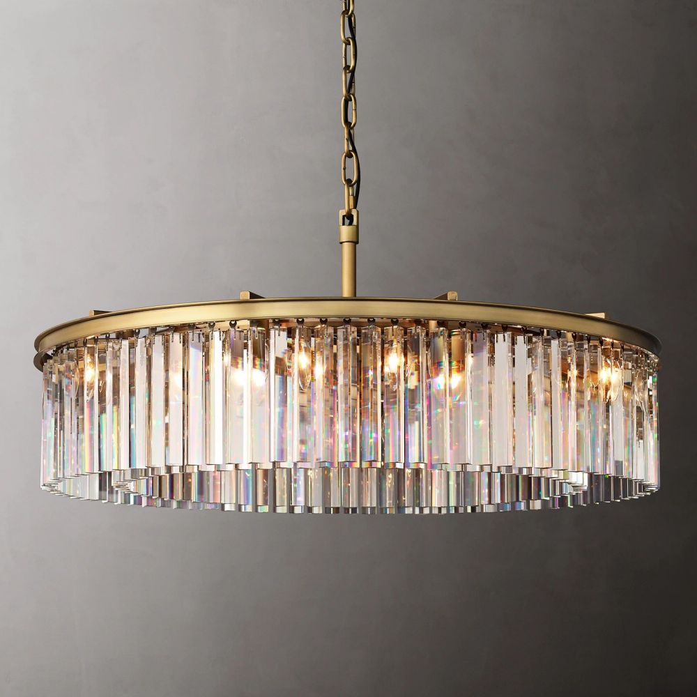 Rovys Round Chandelier 43"