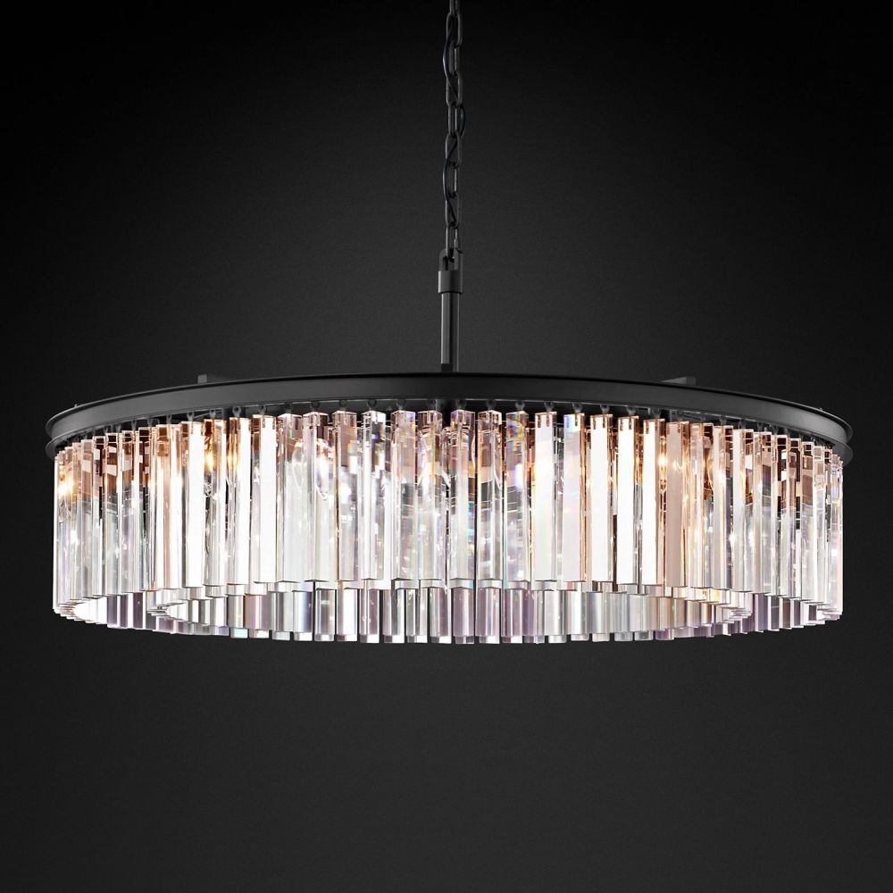 Rovys Round Chandelier 43"