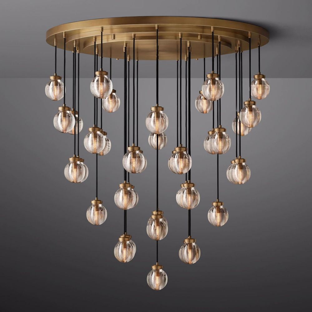 Pevaris Round Chandelier 48"