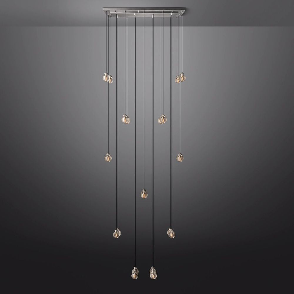 Pevaris Rectangle Chandelier 54"