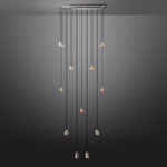 Pevaris Rectangle Chandelier 54"