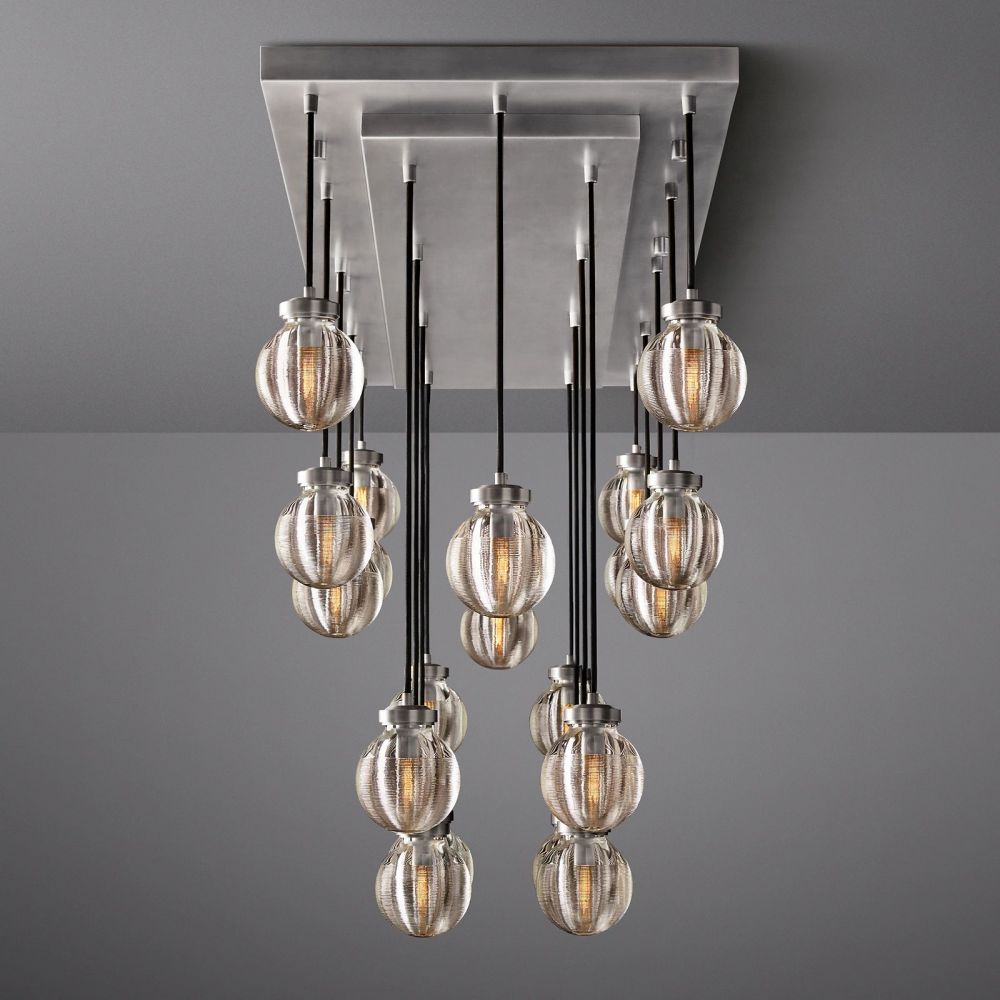 Pevaris Rectangle Chandelier 54"