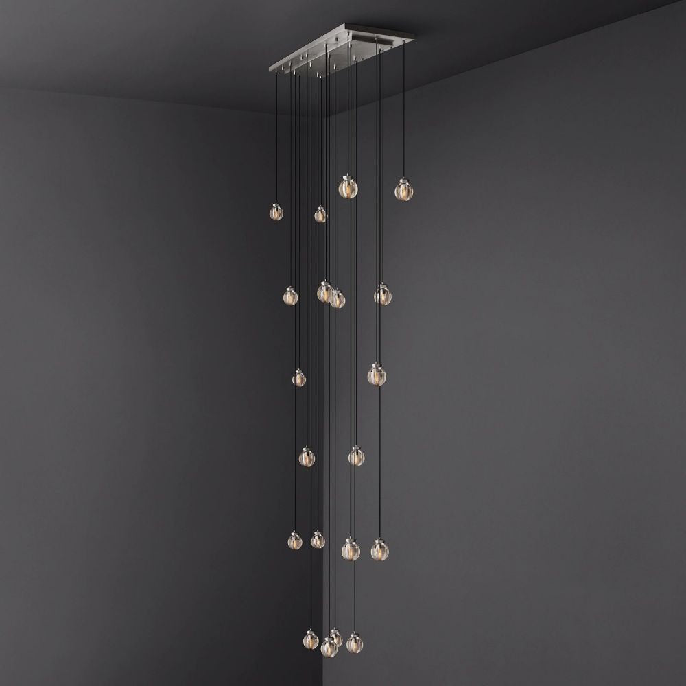 Pevaris Rectangle Chandelier 54"
