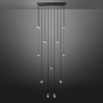 Pevaris Rectangle Chandelier 54"