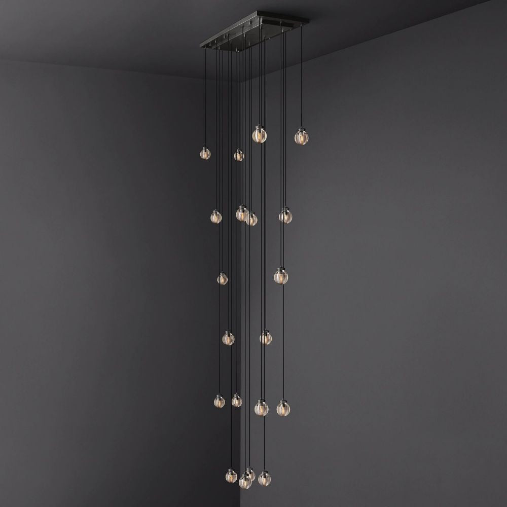 Pevaris Rectangle Chandelier 54"