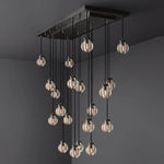 Pevaris Rectangle Chandelier 54"