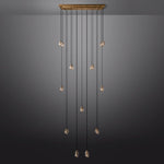 Pevaris Rectangle Chandelier 54"