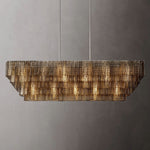 Sirelle Rectangle Chandelier 77"