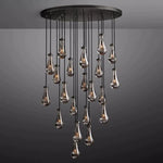 Raindrop Round Chandelier 47"