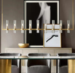 Ravelle Linear Chandelier 59" - ebuylight