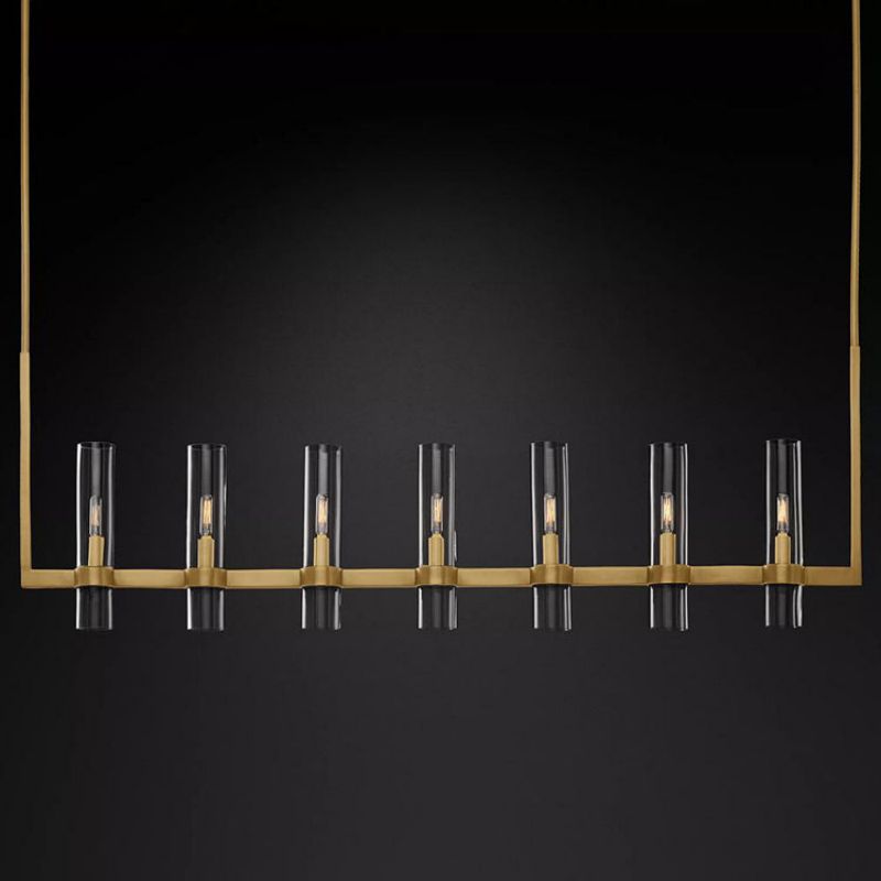 Ravelle Linear Chandelier 59" - ebuylight