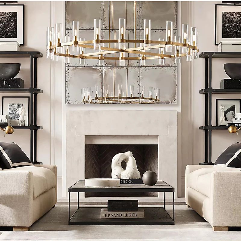 Ravelle Round Chandelier 60" - ebuylight