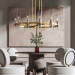 Ravelle Round Chandelier 36" - ebuylight