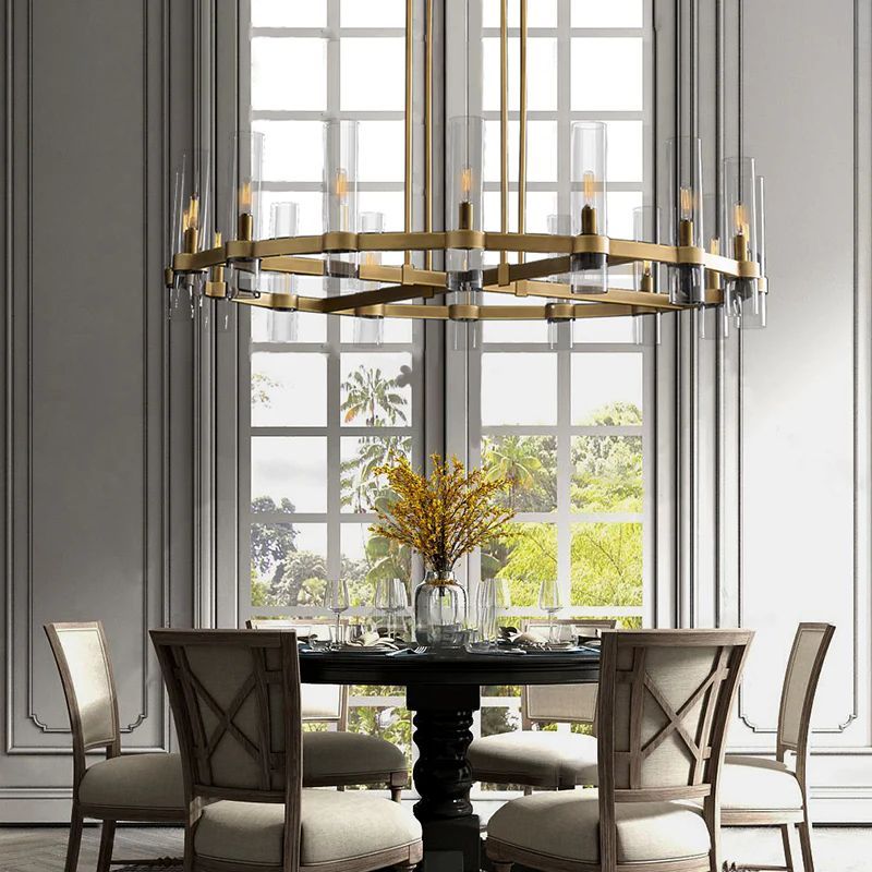 Ravelle Round Chandelier 48" - ebuylight