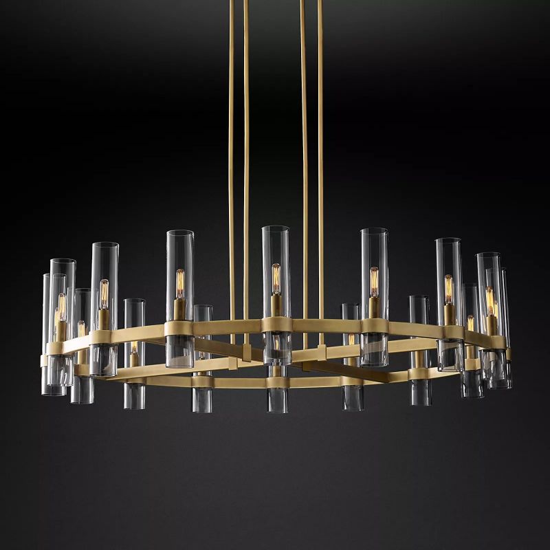 Ravelle Round Chandelier 48" - ebuylight