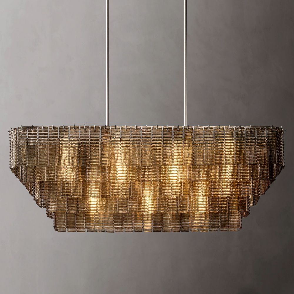 Sirelle Rectangle Chandelier 59"