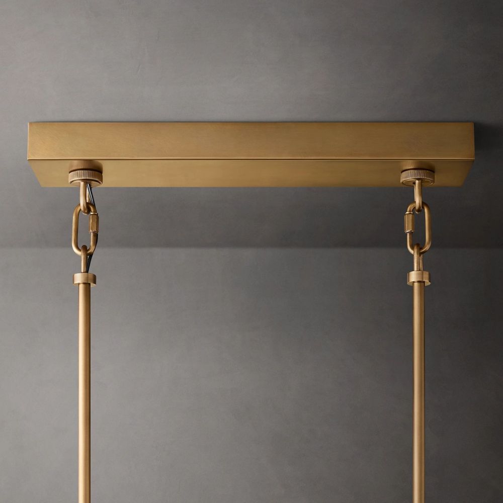Sirelle Rectangle Chandelier 59"