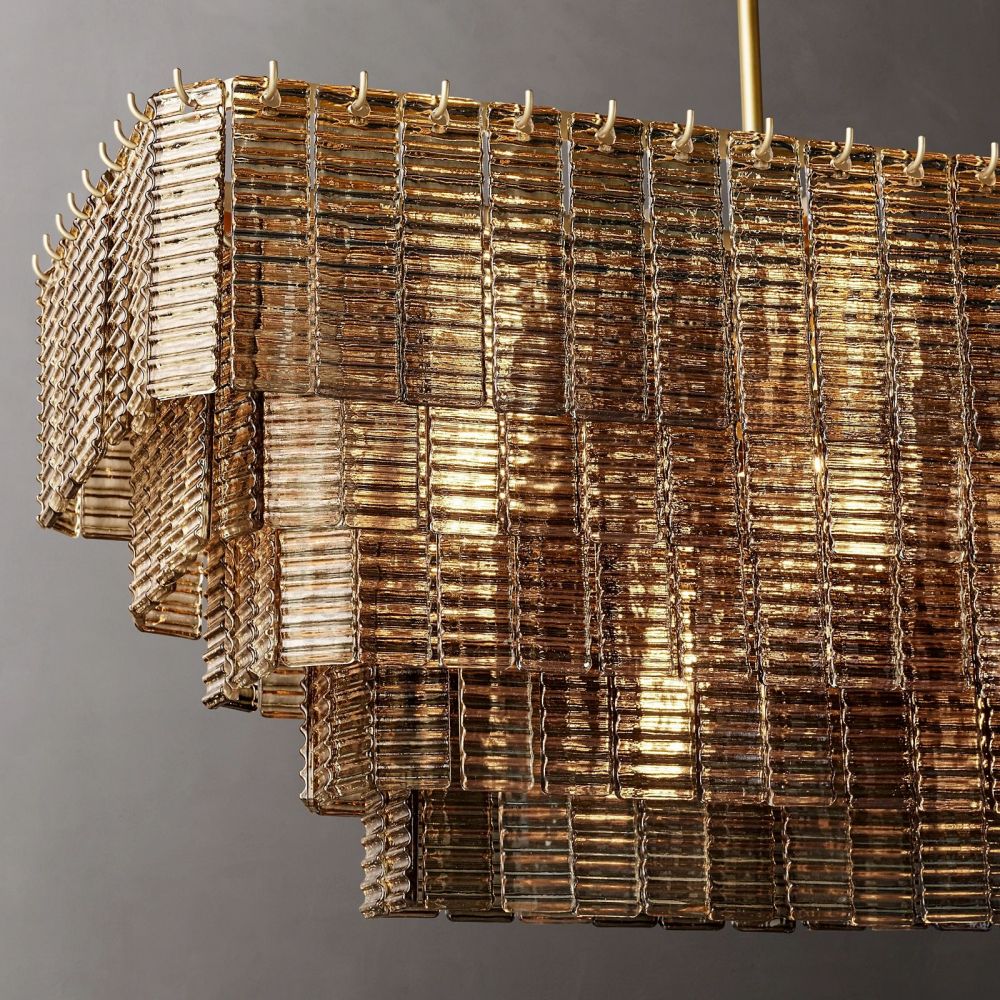 Sirelle Rectangle Chandelier 59"