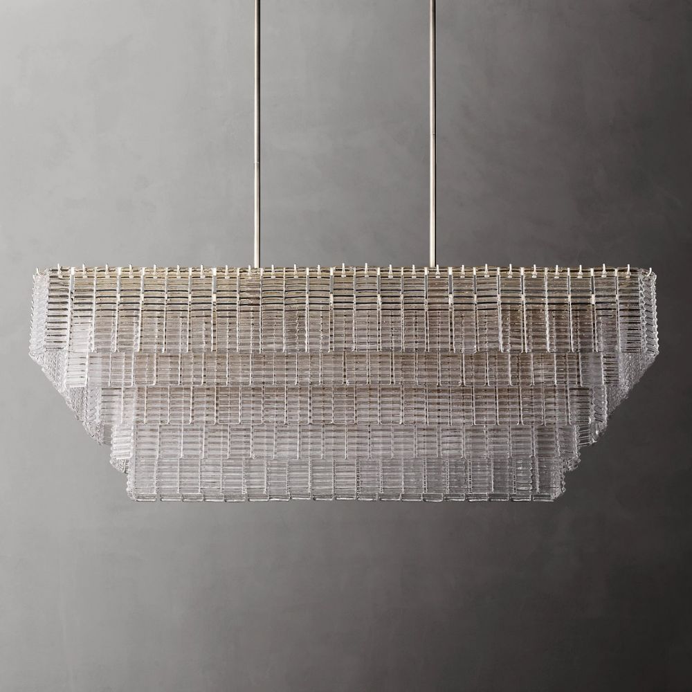Sirelle Rectangle Chandelier 59"