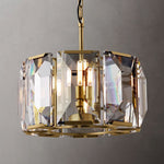 Harluxe Crystal Round Chandelier 19"
