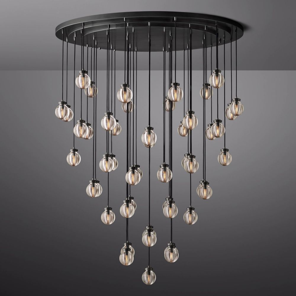 Pevaris Round Chandelier 60"
