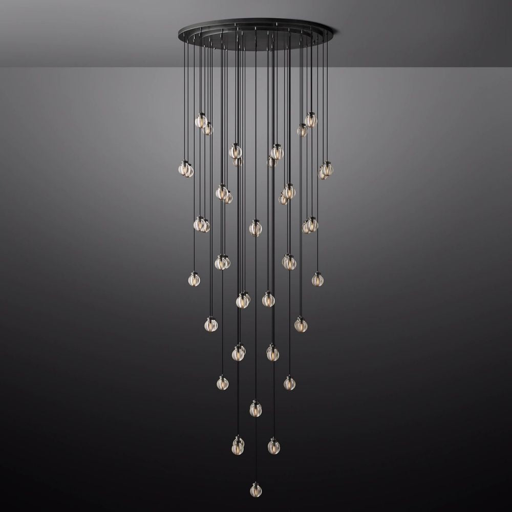 Pevaris Round Chandelier 60"