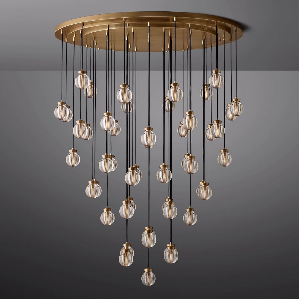 Pevaris Round Chandelier 60"