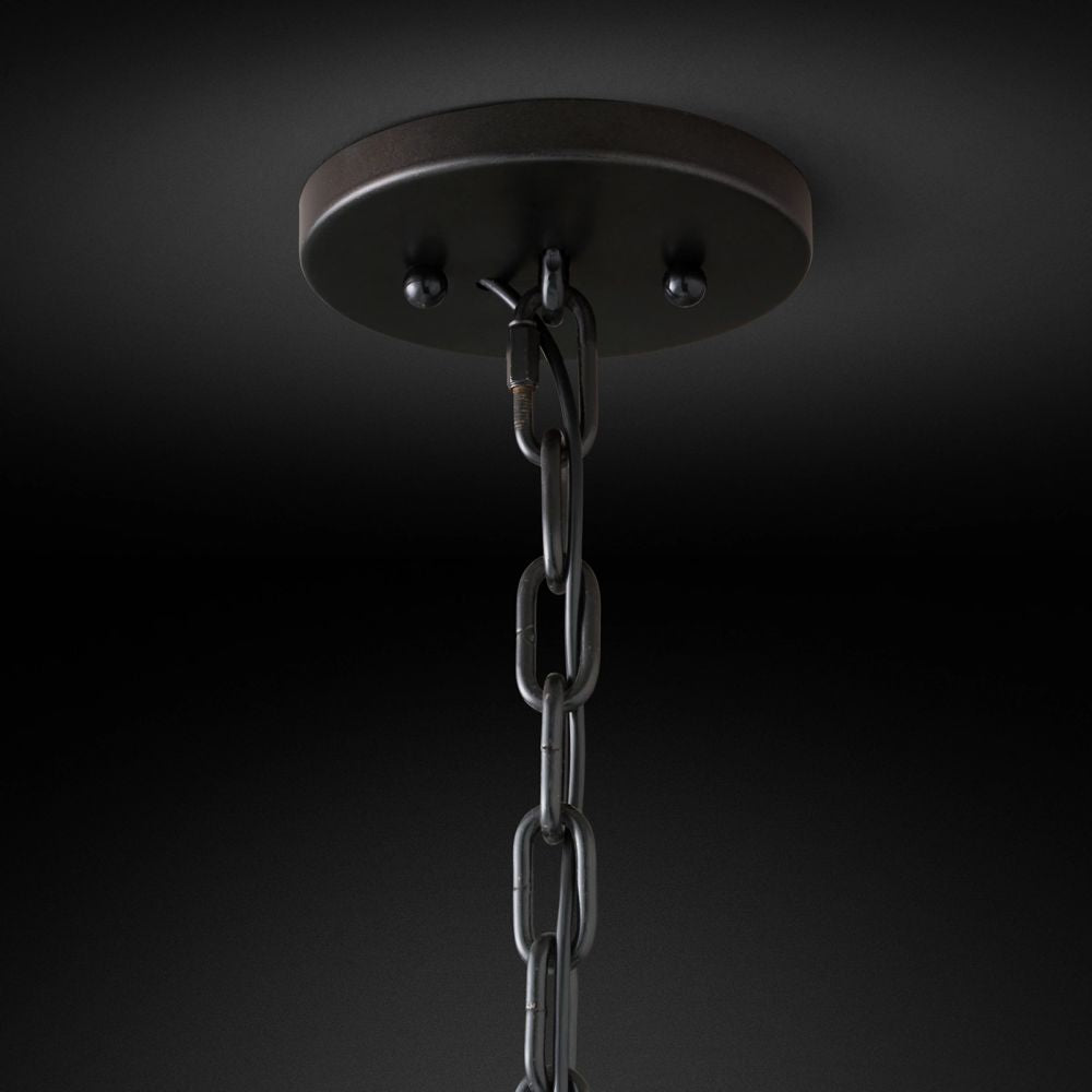 Harluxe Crystal Round Chandelier 60"