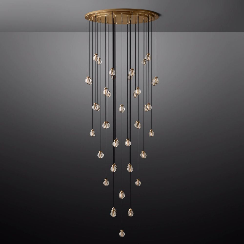 Pevaris Round Chandelier 60"