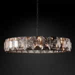 Harluxe Crystal Round Chandelier 60"