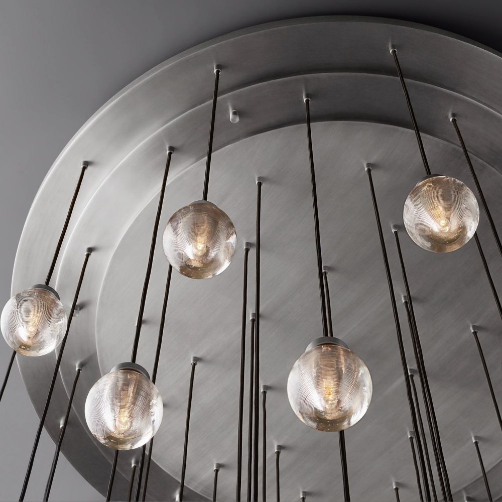 Pevaris Round Chandelier 22"