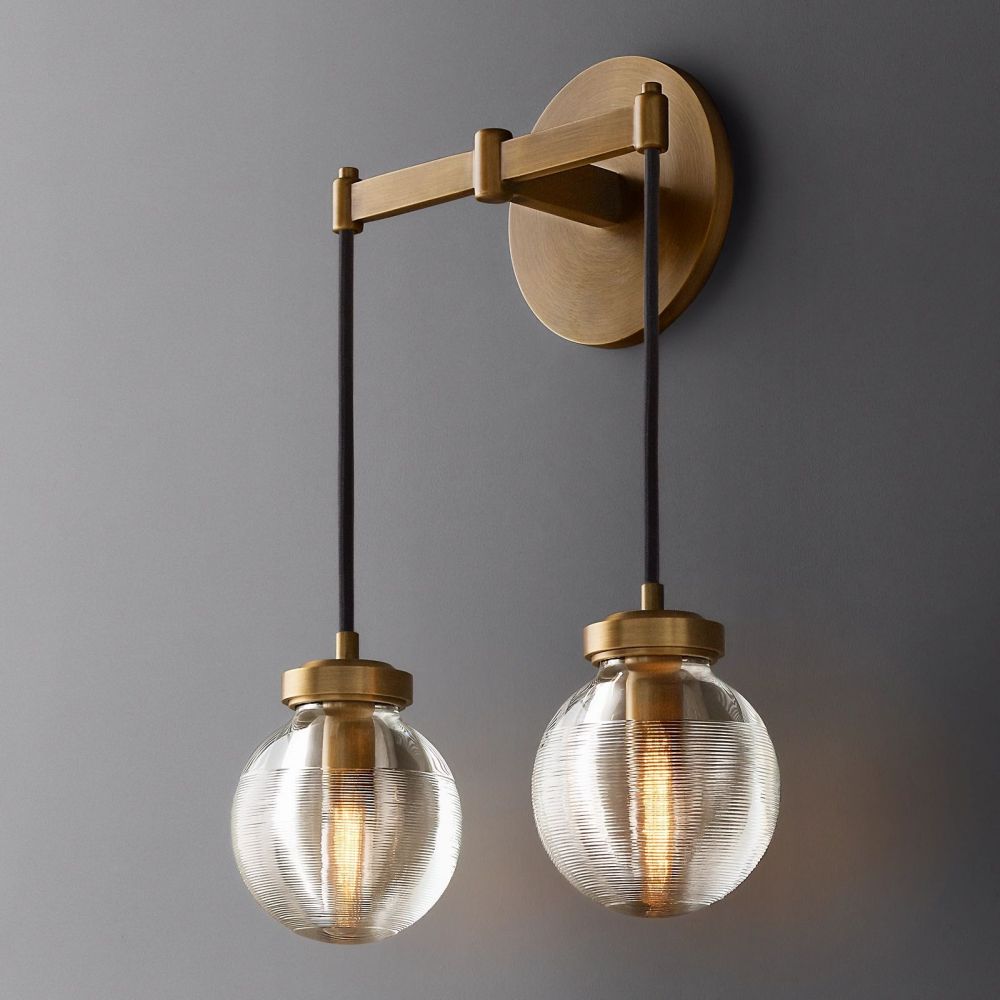 Pevaris Double Wall Sconce