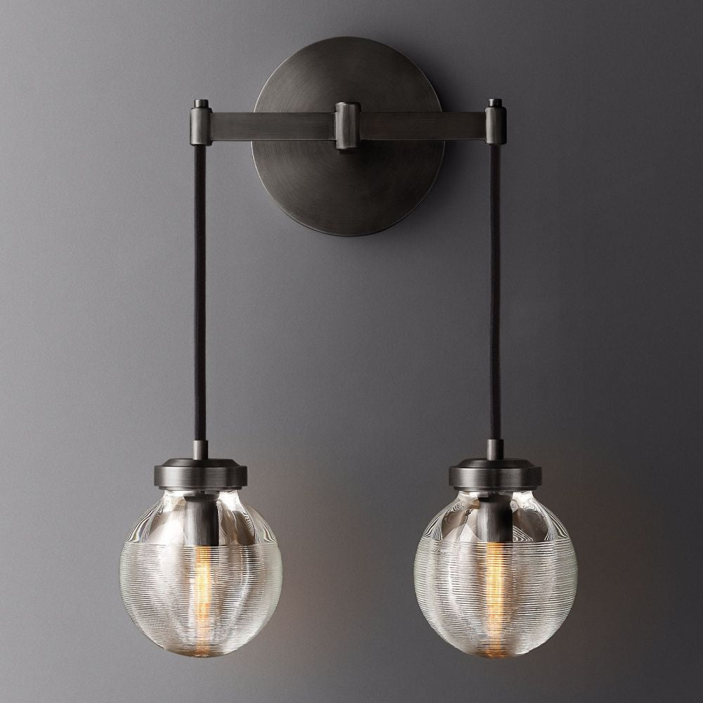 Pevaris Double Wall Sconce