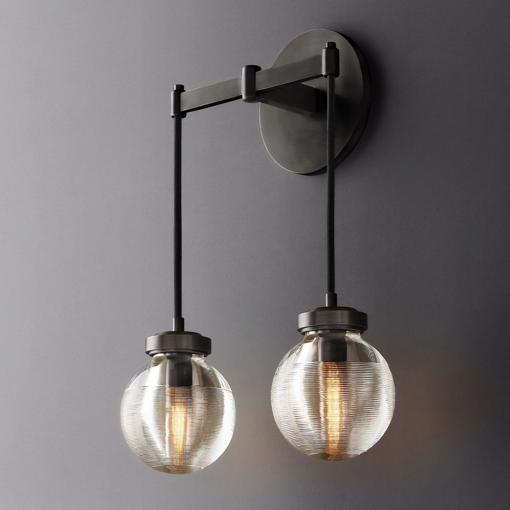 Pevaris Double Wall Sconce