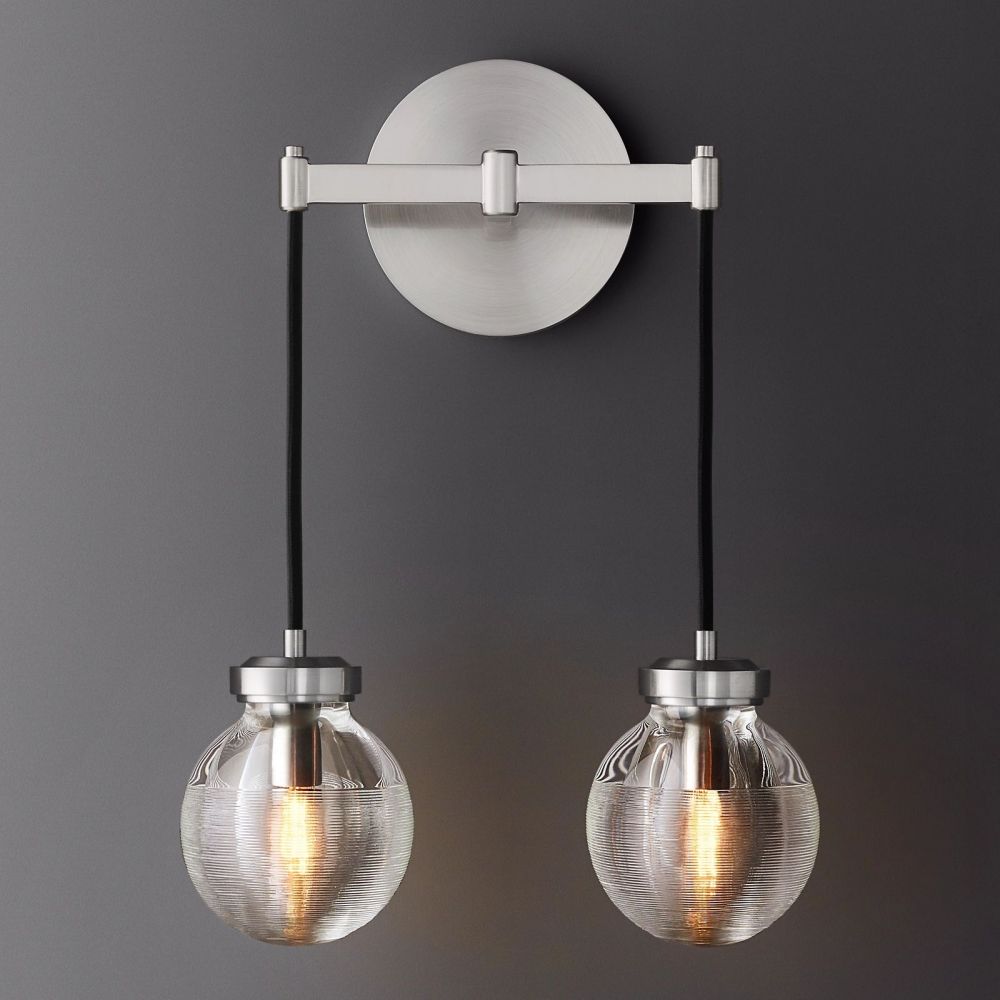 Pevaris Double Wall Sconce