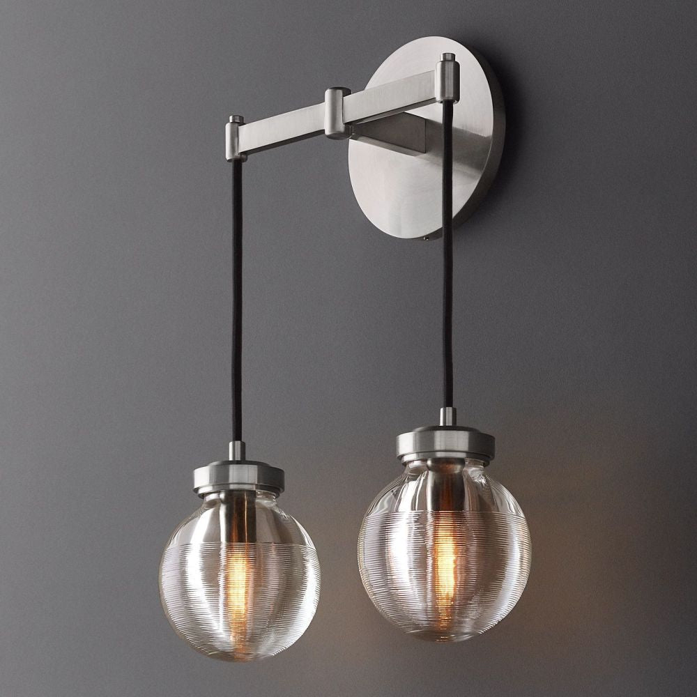 Pevaris Double Wall Sconce