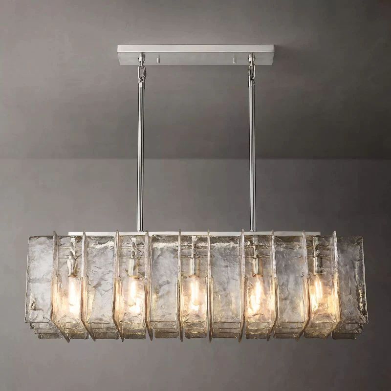 Latimer Rectangular Chandelier 49"