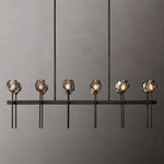 Boulle Double Linear Chandelier 60"