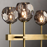 Boulle Double Linear Chandelier 60"