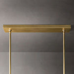 Boulle Double Linear Chandelier 60"