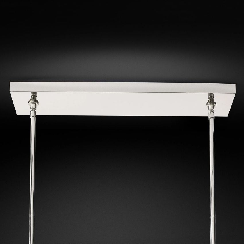 Boulle Double Linear Chandelier 60"