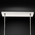 Boulle Double Linear Chandelier 60"
