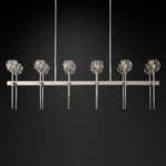 Boulle Double Linear Chandelier 60"