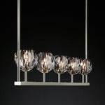 Boulle Linear Chandelier 48"