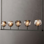 Boulle Linear Chandelier 48"