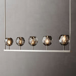 Boulle Linear Chandelier 48"