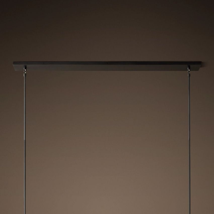 Boulle Linear Chandelier 60"