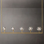 Boulle Linear Chandelier 48"