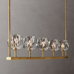 Boulle Linear Chandelier 48"