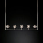 Boulle Linear Chandelier 48"